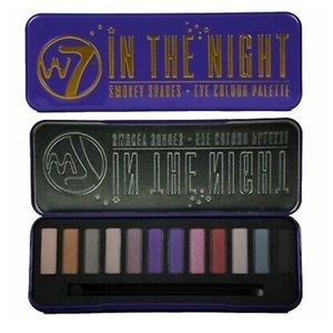 w7 In The Night Smokey Shades Eye Shadow